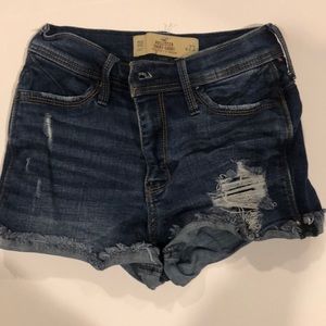 Hollister Distressed Jean Shorts